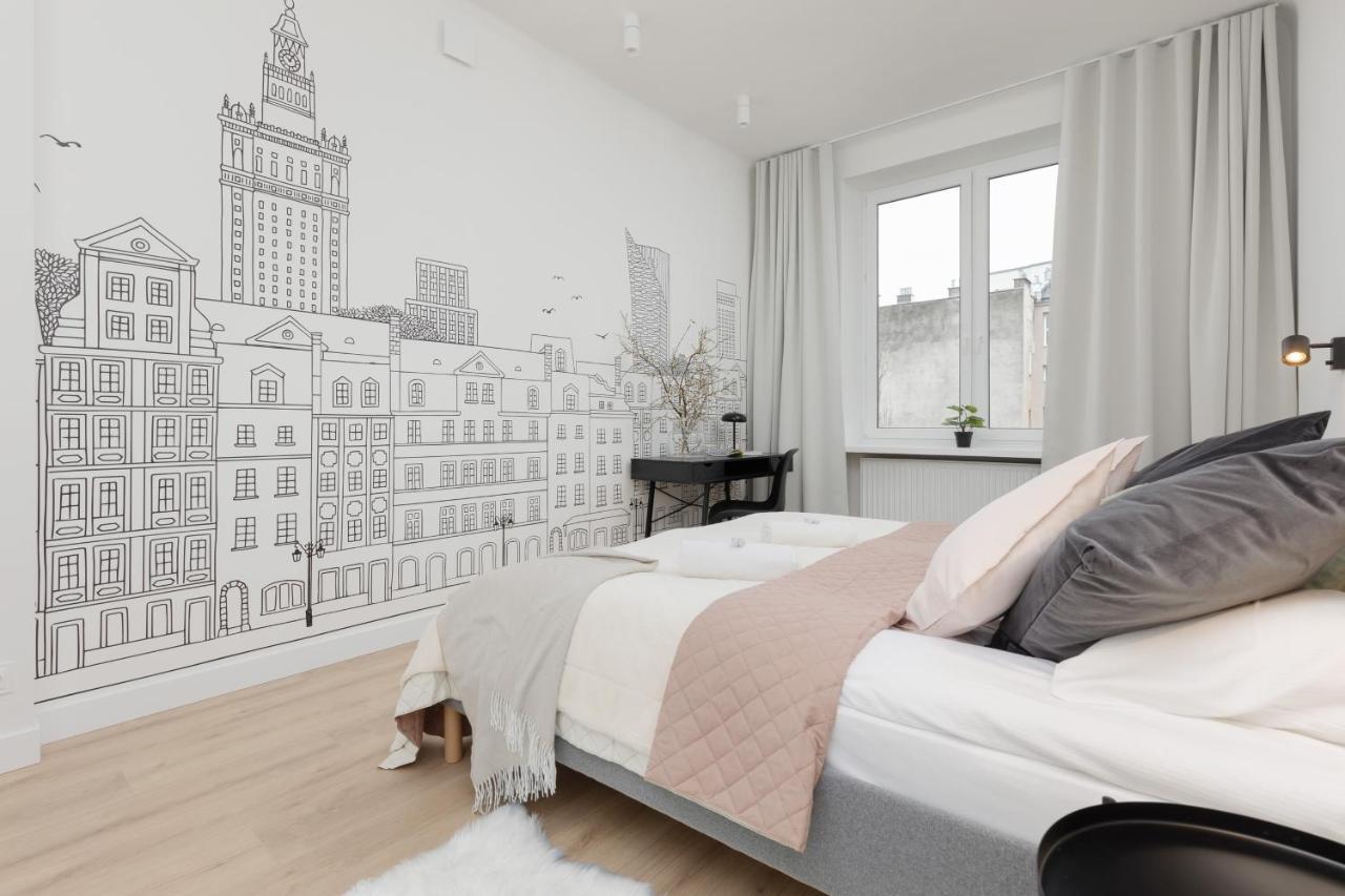 Spacious Apartment With Panoramic View Of Warsaw By Noclegi Renters ภายนอก รูปภาพ