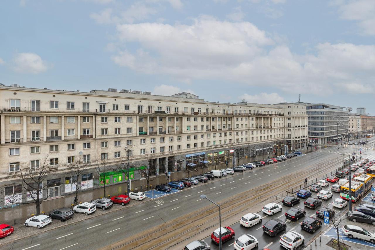 Spacious Apartment With Panoramic View Of Warsaw By Noclegi Renters ภายนอก รูปภาพ