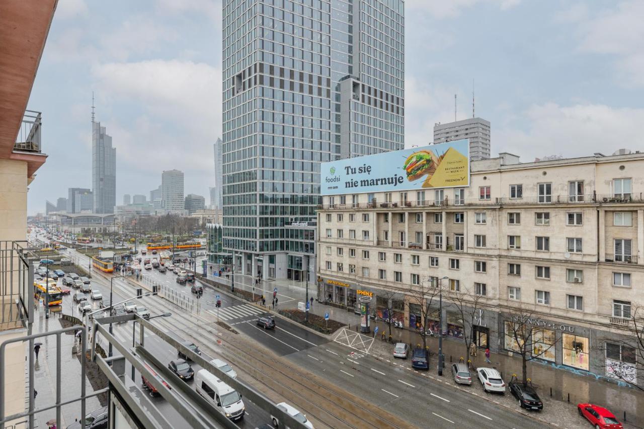 Spacious Apartment With Panoramic View Of Warsaw By Noclegi Renters ภายนอก รูปภาพ